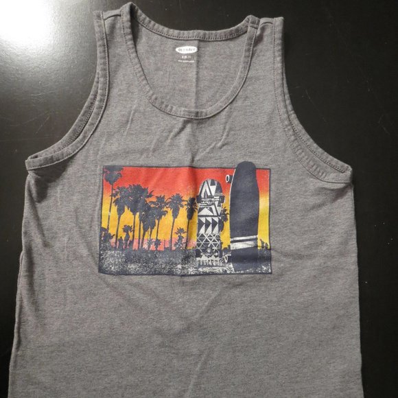 Old Navy Brand Surf Board Tank Top - EUC - Picture 1 of 3